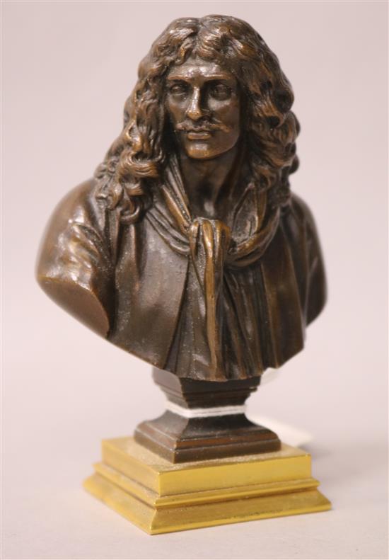 Bronze bust